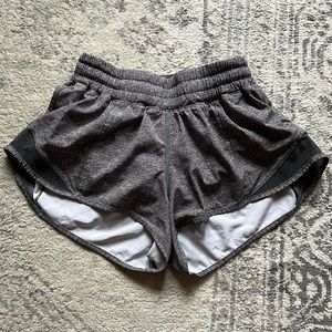 Gray lulu shorts
